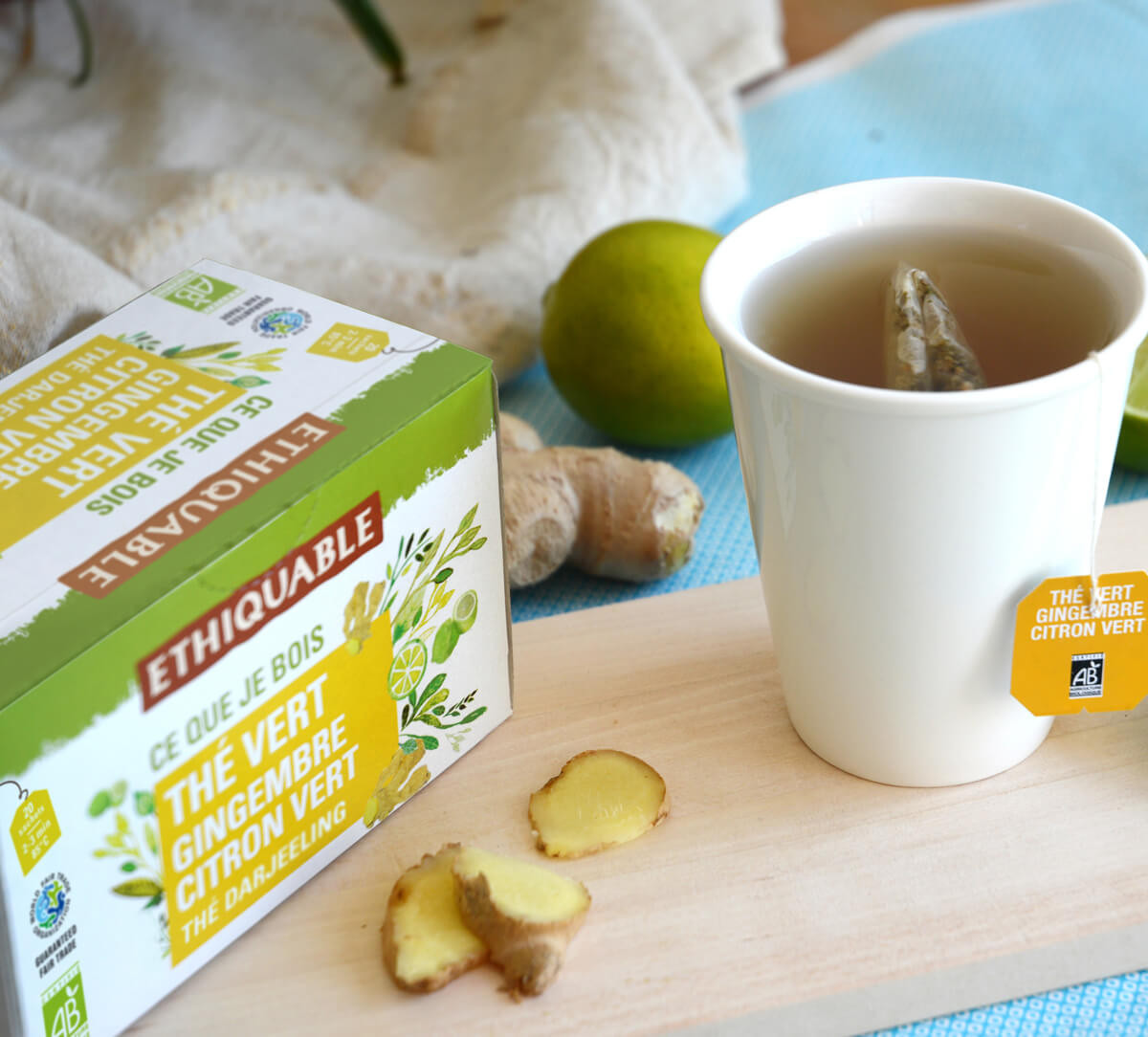 Thé au gingembre