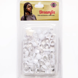 Perles à cheveux en plastique à gros trou DREAMFIX